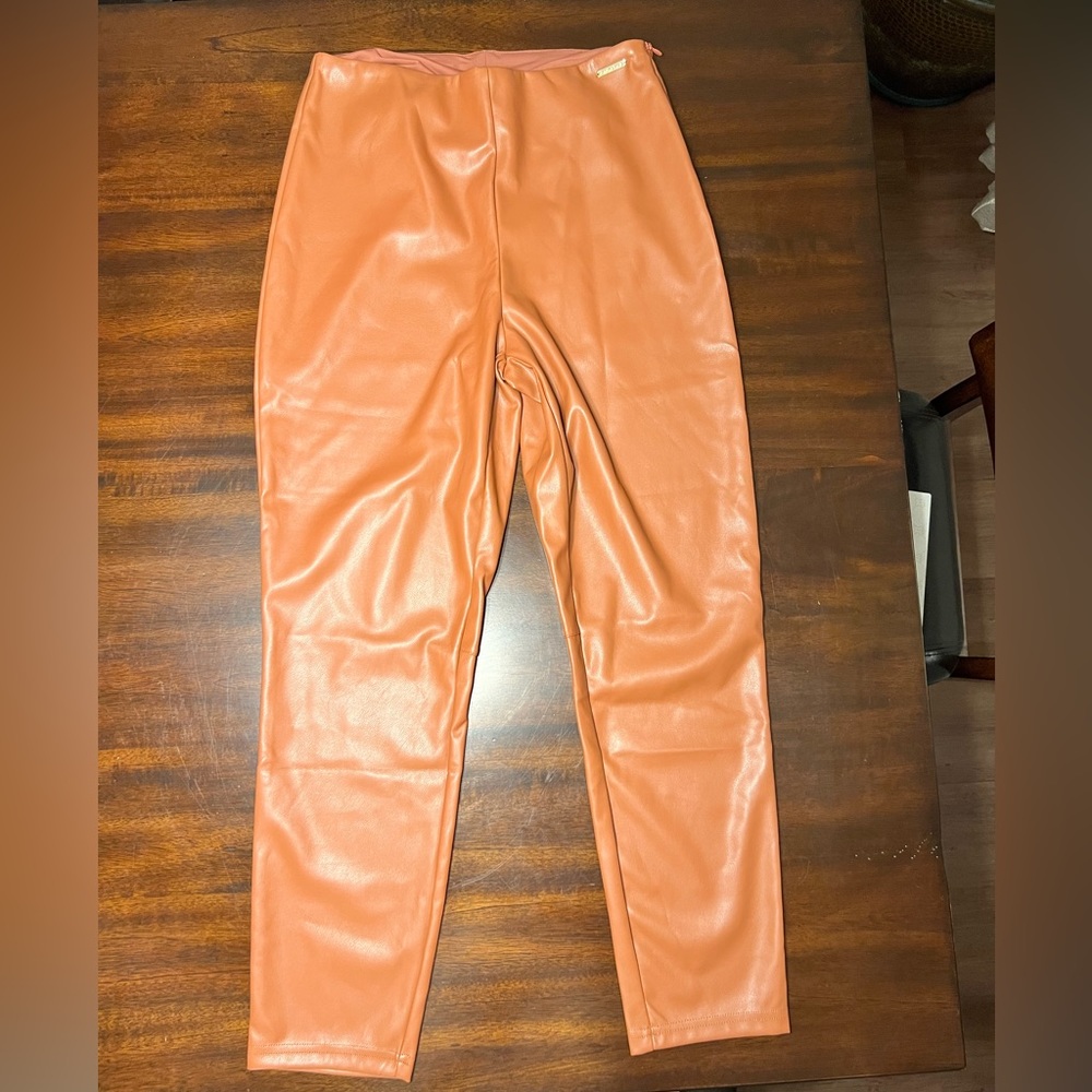 Fabletics Vegan leather leggings